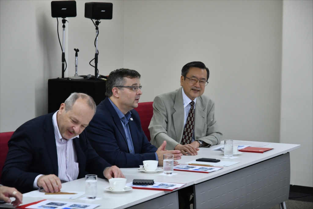 The Czech Business Delegation visited Kanagawa Science Park